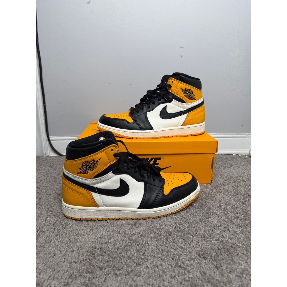 Air Jordan 1 Retro High OG Taxi Shoes Size 10